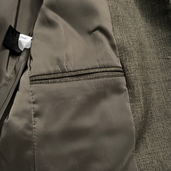 Alex Marie Dark Brown Montana Jacket Blazer Wrinkle Free Shawl Lapel 3 Button 8 - Picture 12 of 15